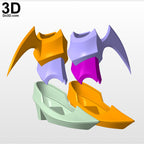 Aqua KH3 Ankle & Shoes Kingdom Hearts Birth by Sleep,  3D Model Project #5398