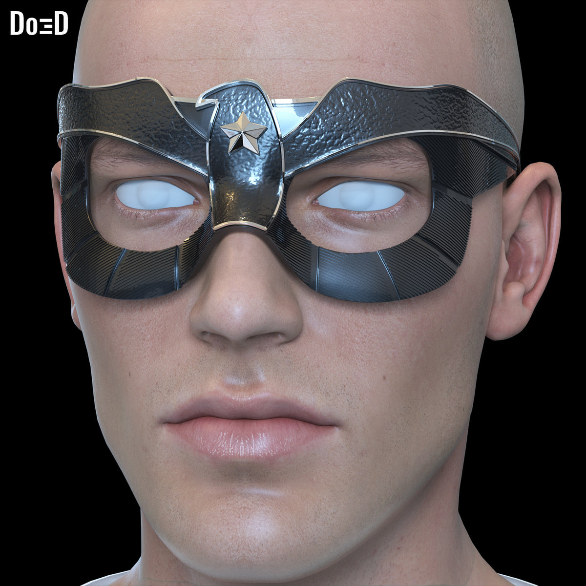 Soldier Boy Eye Mask 1950's Vought Rising The Boys 3D Model Glasses STL #SB50