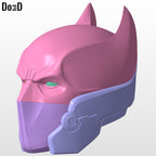 Cold Cold Heart Arkham Origins Batman XE  Helmet | 3D Printable Model #CC29