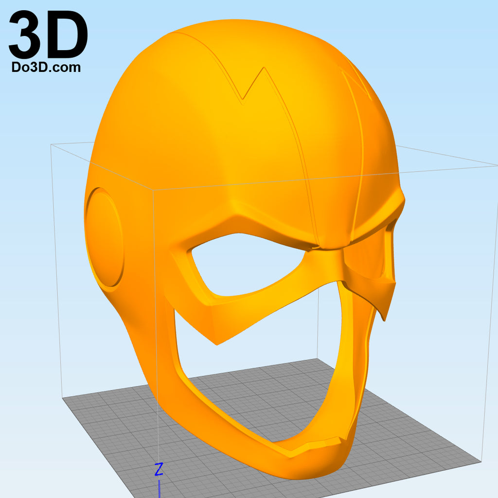 Flash Classic CW Helmet | 3D Printable Model #901