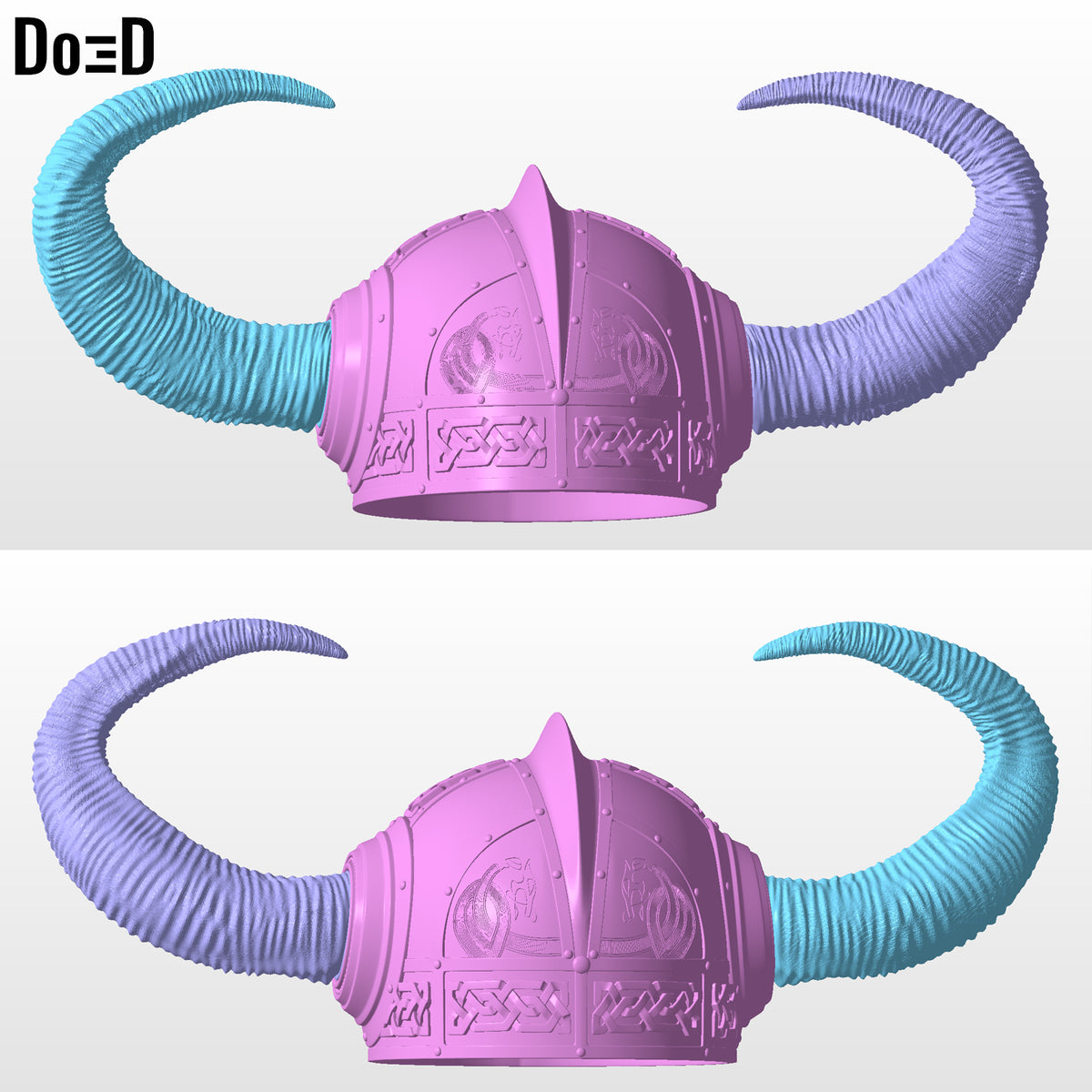 Stoick Hiccup Helmet 2025 How to Train Your Dragon 3D Printable Model STL  #H261