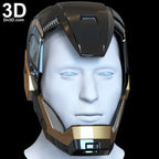 Bones Helmet Iron Man 3 Mark XLI MK 41 3D Printable Model #BM83