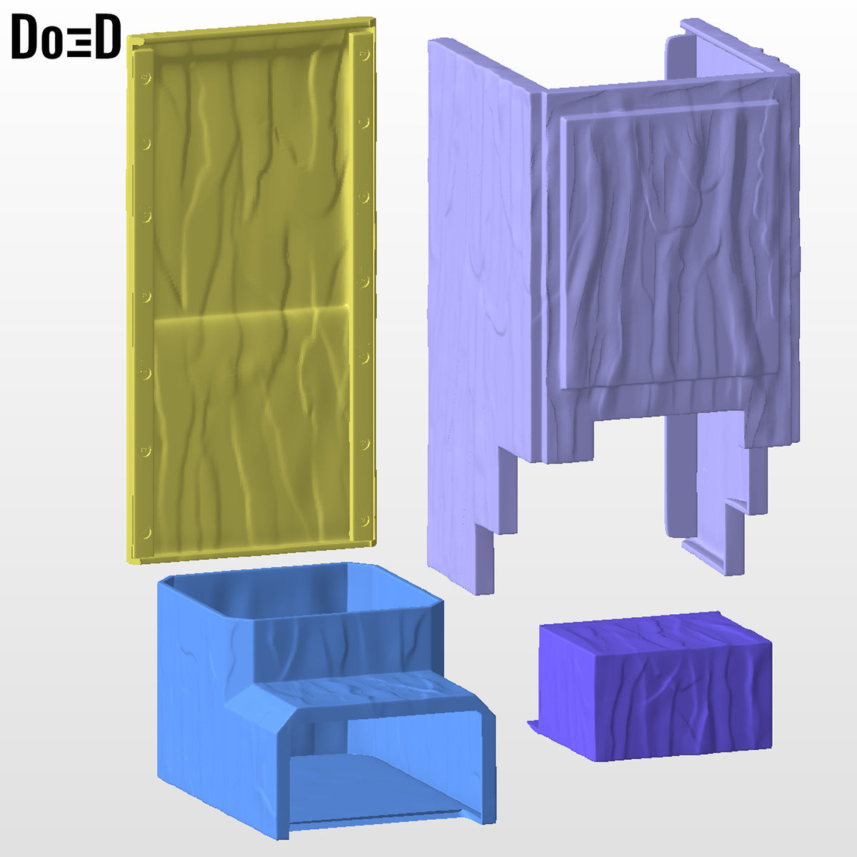 Diamon Armor Boots Only Minecraft Movie | 3D Printable Model STL File #DB545