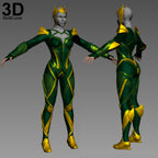Mera Aquaman Full Body Armor | 3D Printable Model #3345