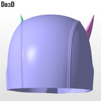 Bucket Version Elektra Daredevil Born Again Female Helmet | 3D Print File #BE