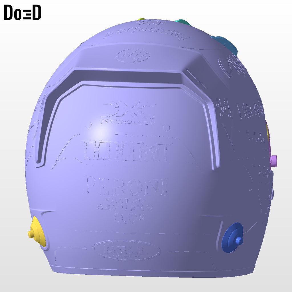 Lewis Hamilton 2026 Helmet F1 Racer Ferrari Bell Formula 1 3D Printable Model #F