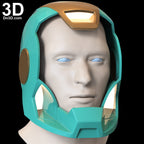Scuba Iron Man 3 Helmet Mark XXXVII MK 37 | 3D Printable Model #SC31