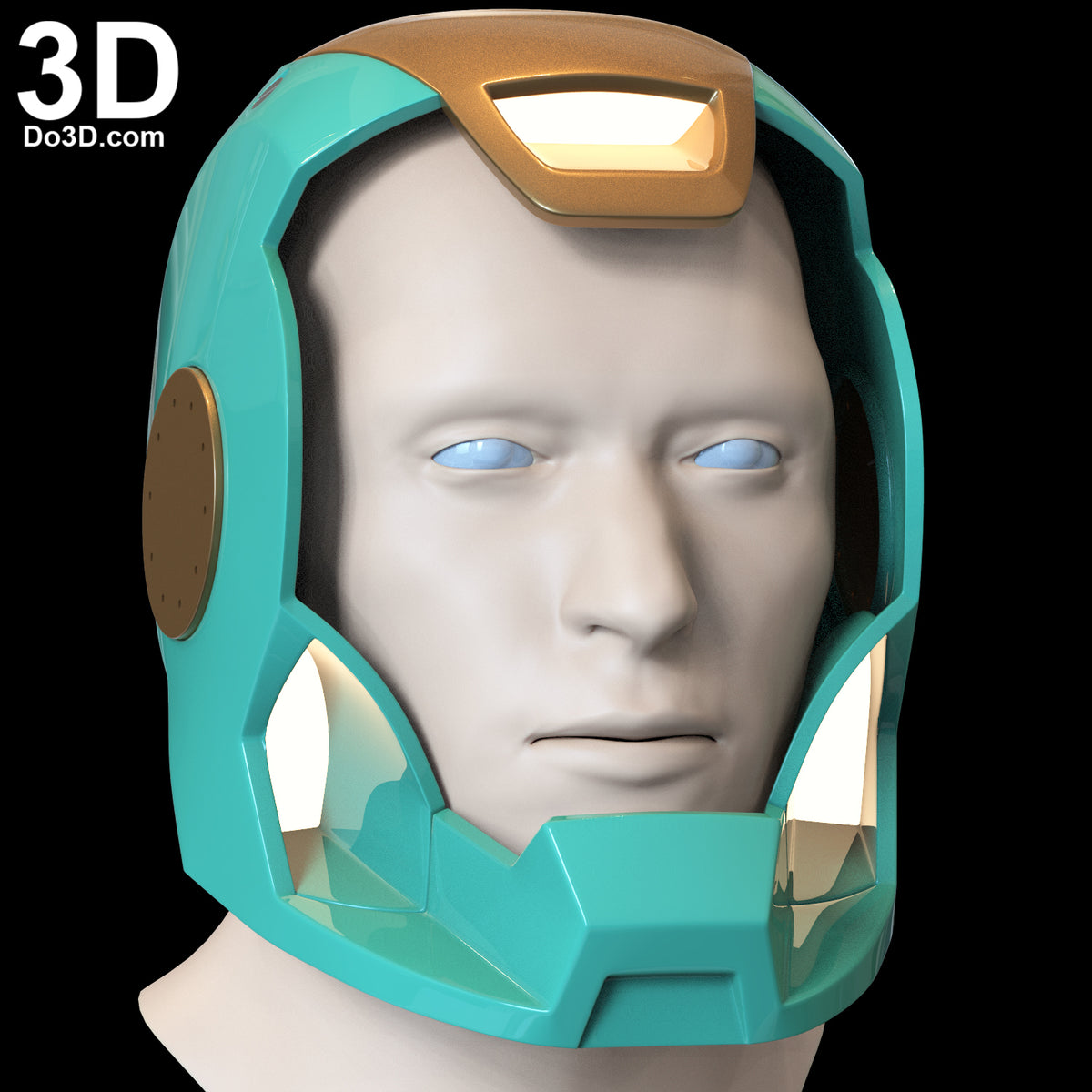Scuba Iron Man 3 Helmet Mark XXXVII MK 37 | 3D Printable Model #SC31