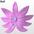 She-Ra Flower Ab Stomach | 3D Printable Model #SA11