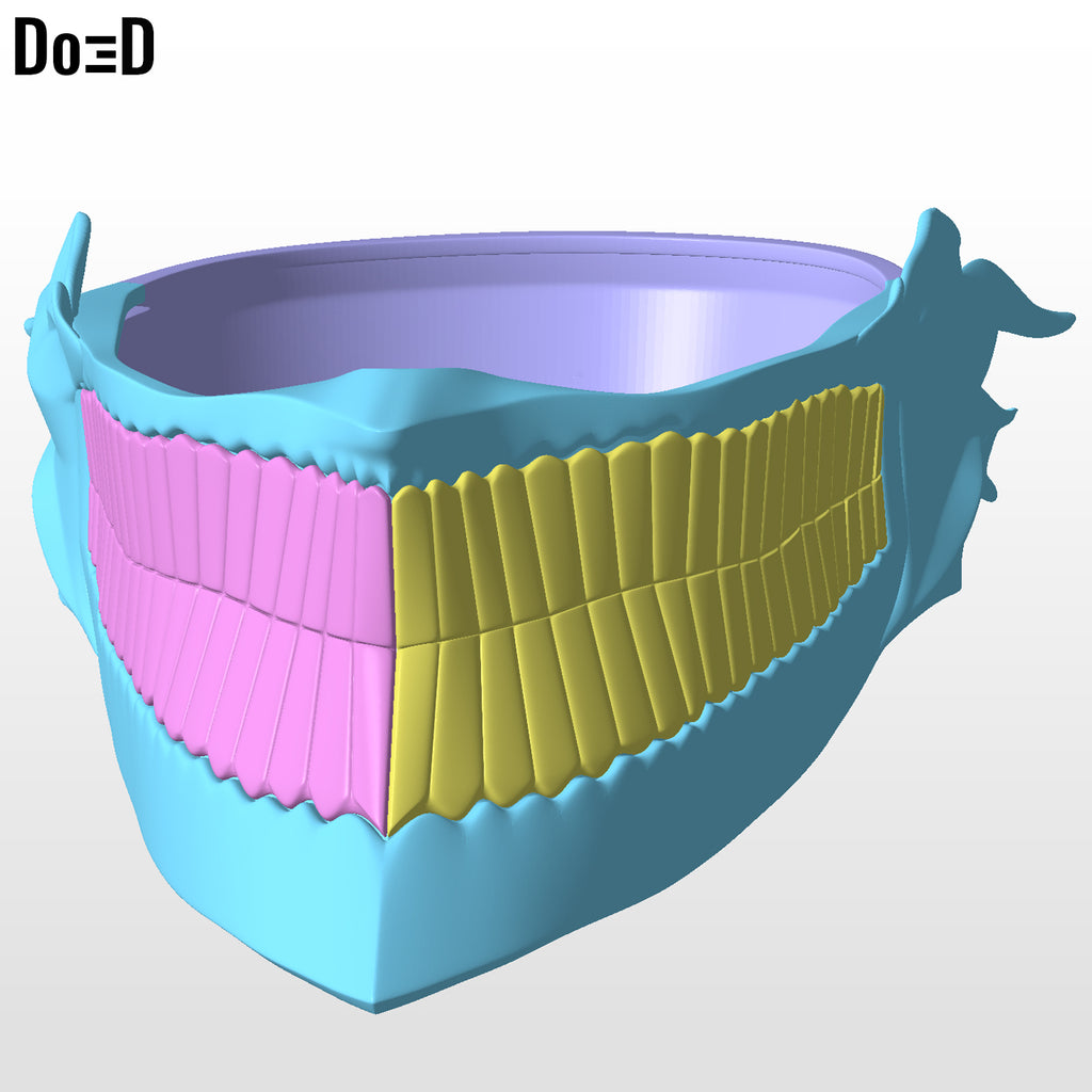 Okarun Dandadan Mouth Mask Cover | 3D Printable Model Print File STL #OD2