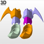 Aqua KH3 Ankle & Shoes Kingdom Hearts Birth by Sleep,  3D Model Project #5398