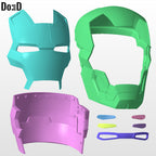 Iron Man Mark XLII XLIII Helmet + Armor MK 42 43 | 3D Model Project #46