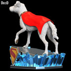 Krypto the Superdog Statue Life Size & Custom Scale STL 3D Printable Model #KS31