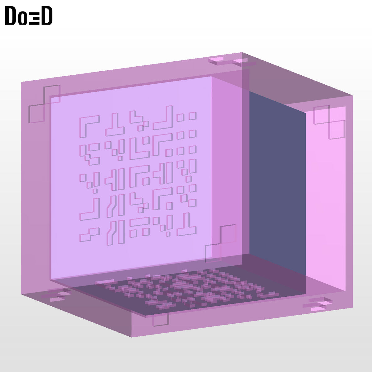 Orb of Dominance Earth Crystal Cube Minecraft Movie 3D Printable Model STL #OD15
