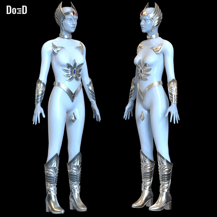 She-Ra Crown + Armor MOTU SheRa | 3D Printable Model #SR26
