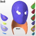 Iron Spider Endgame Spider-man Face Shell Helmet 3D Printable Model STL #4544