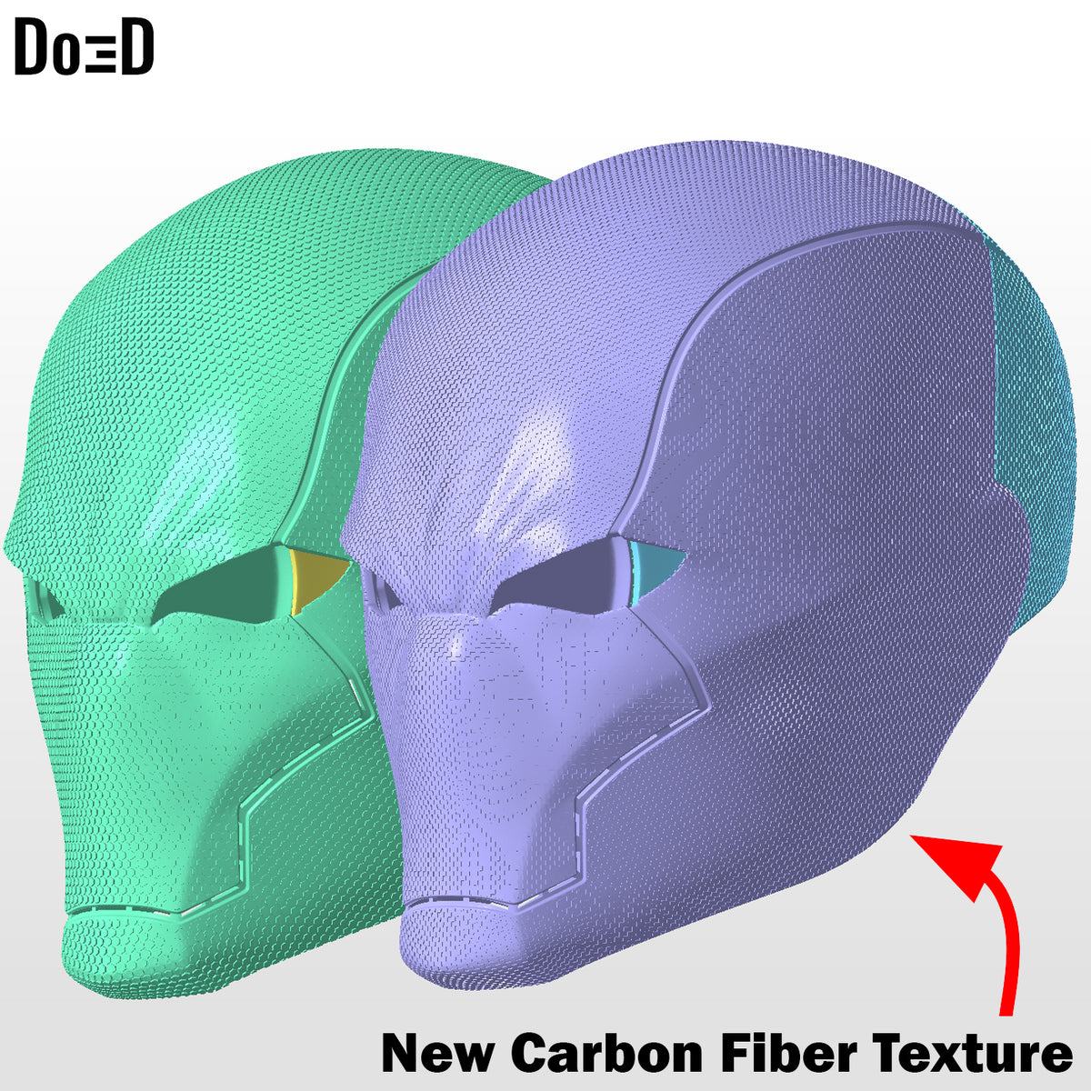 Red Hood Rebirth Helmet V2 | 3D Printable Model #3329
