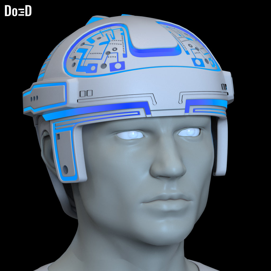 Tron 1982 Helmet OG Classic Alan Bradley | 3D Printable Model #OGT12