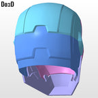 The Punisher War Machine Helmet Iron Man | 3D Printable Model #H6000
