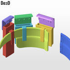 Deadpool 3 Utility Belt with Functional Pouches | 3D Printable Model #DAW33