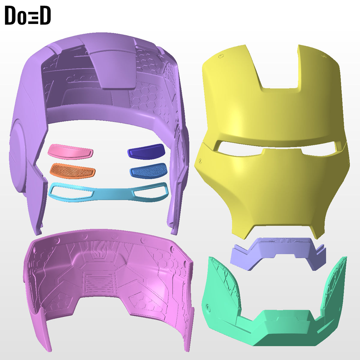 Iron Man Mark VII Armor MK 7 Premium | 3D Model Project #5690