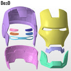 Iron Man Mark IV MK 4 Helmet Only | 3D Printable Model #GV44