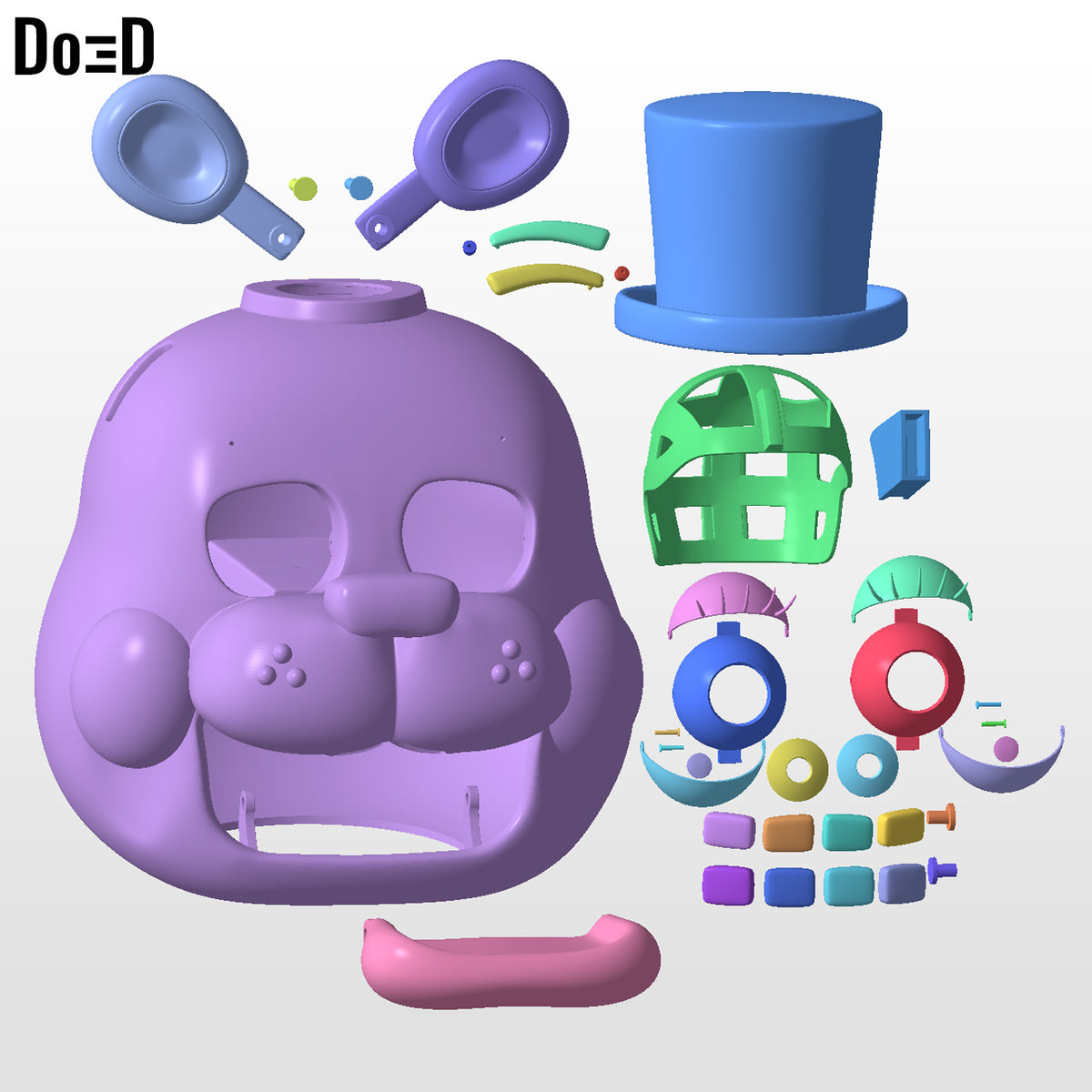 Toy Freddy Fazbear Five Nights At Freddy's 2 FNAF | 3D Printable Model #FN25