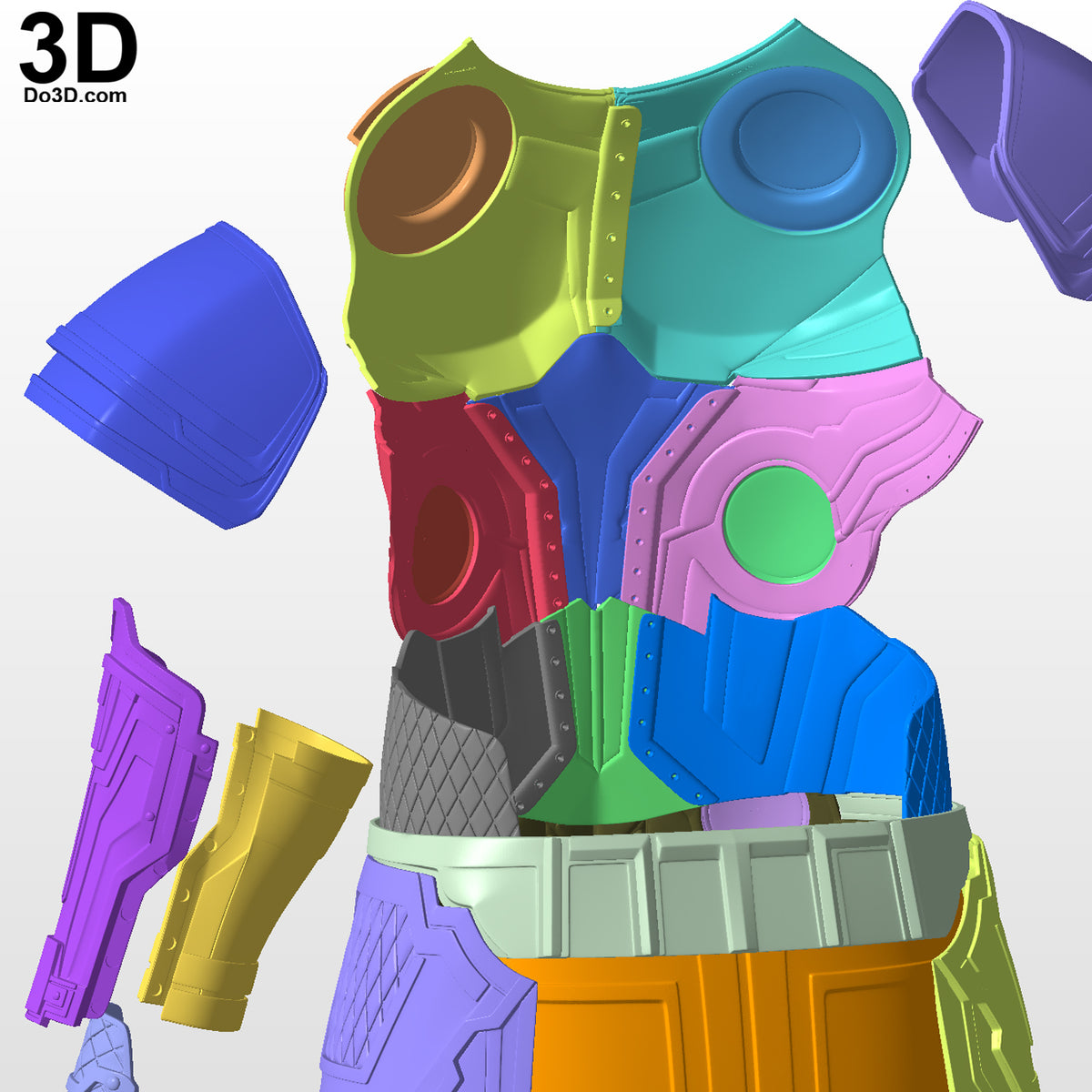 Thor Love and Thunder full body armors 3D Printable Model STL File #TH22