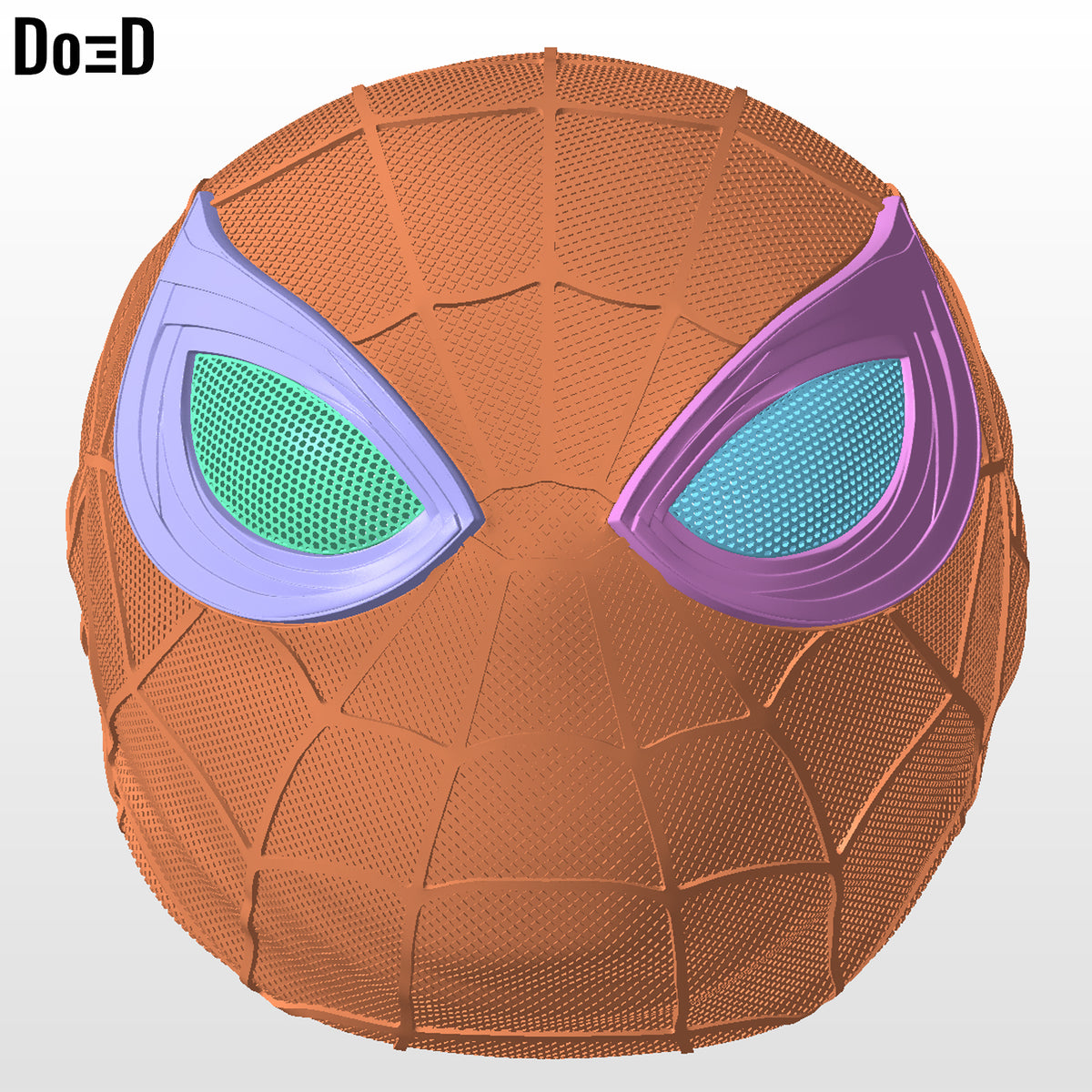 Spider-Man BND Rolled Up Helmet Spiderman 3D Printable Model #BND9