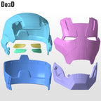 The Punisher War Machine Helmet Iron Man | 3D Printable Model #H6000