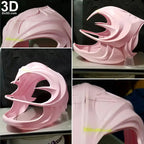 The Pink Ranger Helmet from New Power Rangers 2017 | 3D Model Project #1693