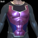 Gambit MCU Chest Armor Only | 3D Printable Model #C1111