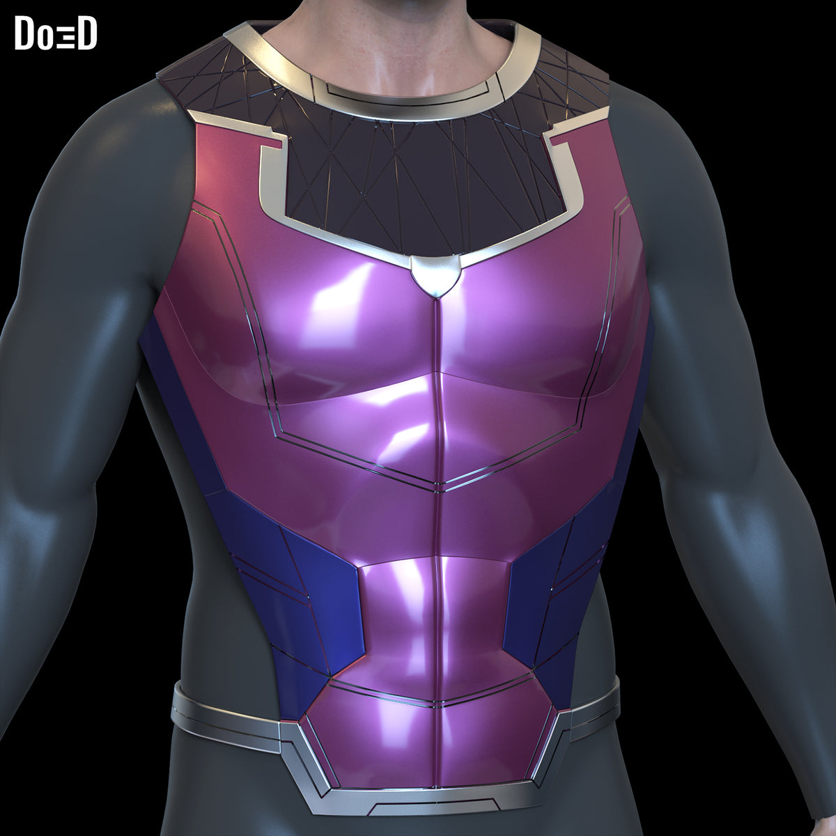 Gambit MCU Chest Armor Only | 3D Printable Model #C1111