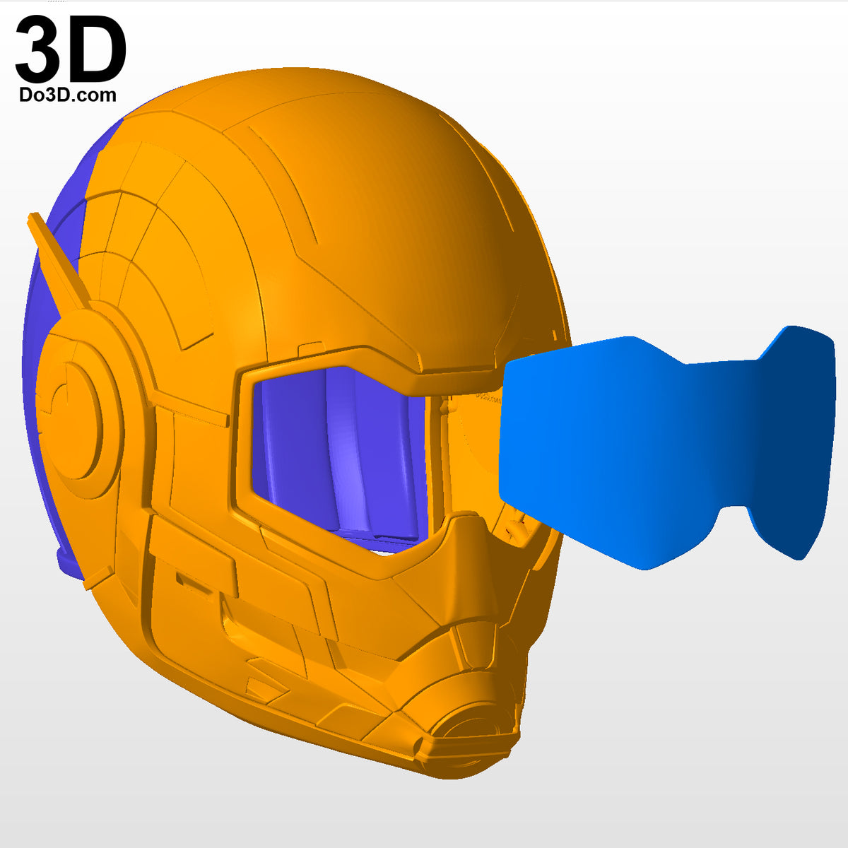 Avengers Team Time Travel Quantum Helmet Endgame 3D Print Model Project #5867
