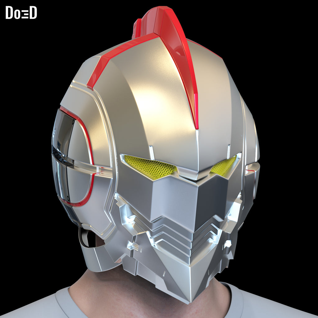 Ultraman Anime Helmet Shinjiro Hayata | 3D Printable Model STL file #H4421