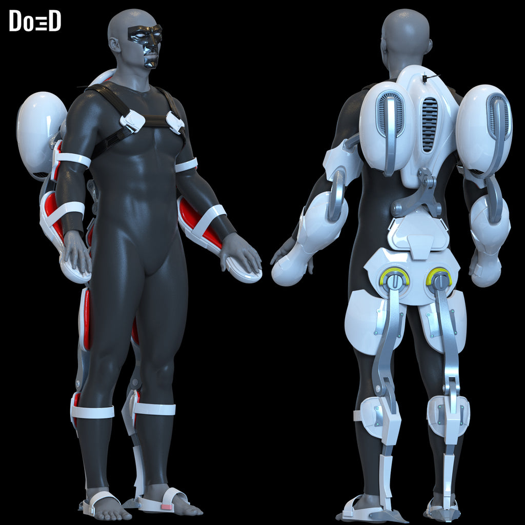 Mister Terrific Exosuit Superman Legacy 2025 Suit Armor 3D Printable Model #MTS7