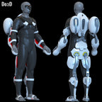 Mister Terrific Exosuit Superman Legacy 2025 Suit Armor 3D Printable Model #MTS7
