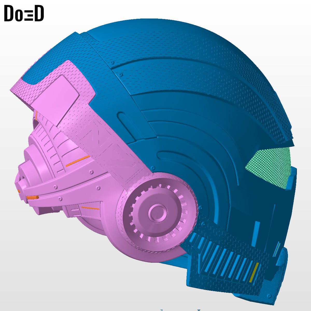 N7 Commander Shepard Mass Effect Andromeda Helmet | 3D Printable Model #N7