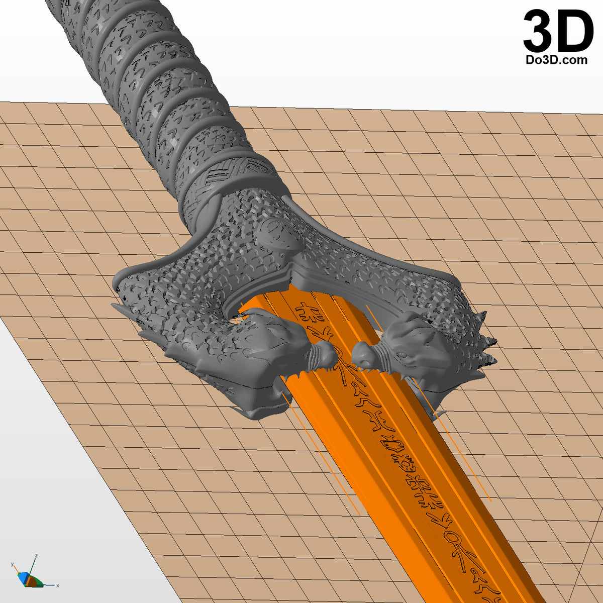 Wonder Woman God Killer Sword and Shield | 3D Model Project #N28