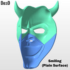The Grabber Mask from The Black Phone Swappable Smiling Frowning No Mouth #GBP12