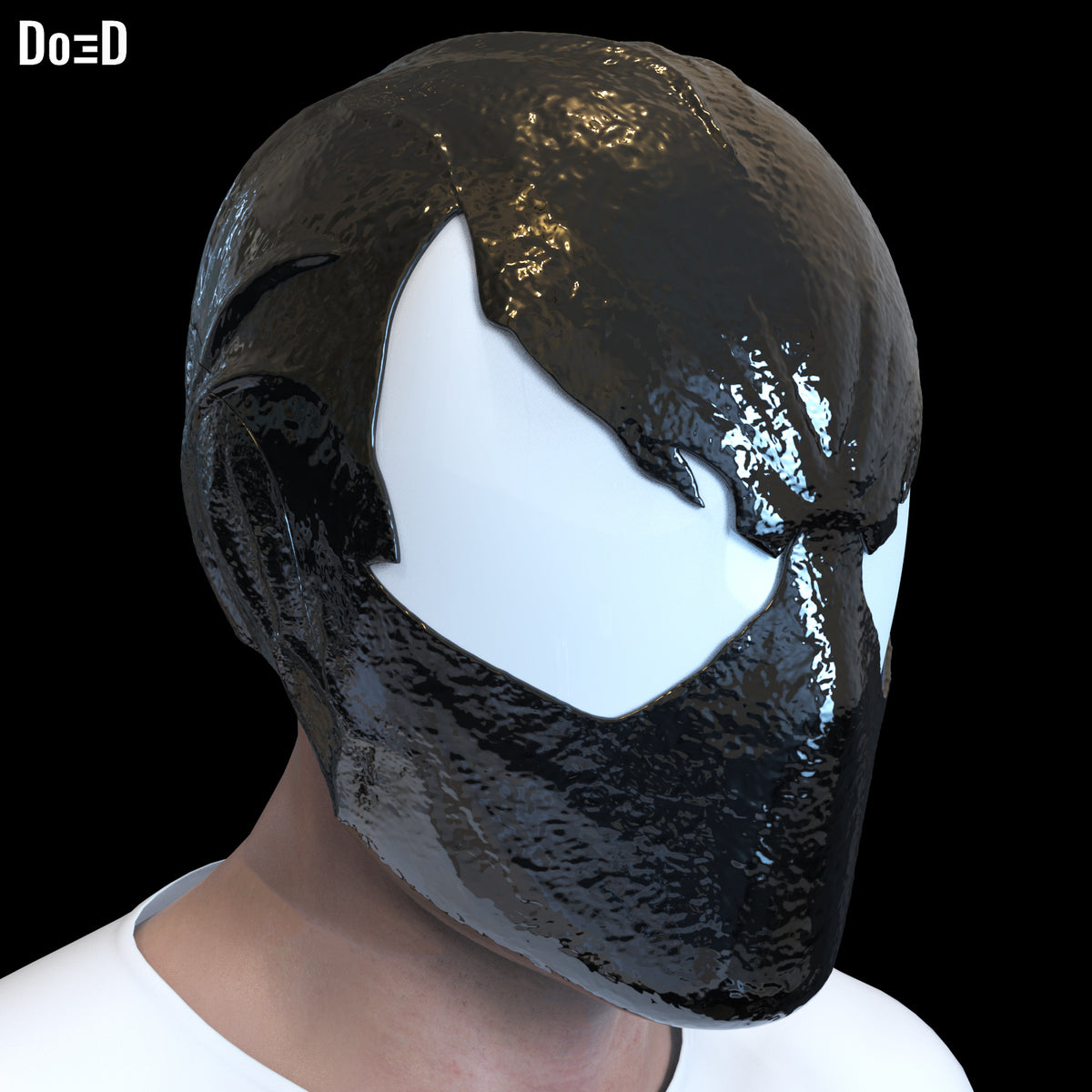 Symbiote Spider-man Helmet | 3D Printable Model #SP83