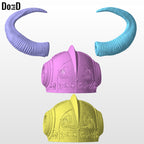 Stoick Hiccup Helmet 2025 How to Train Your Dragon 3D Printable Model STL  #H261