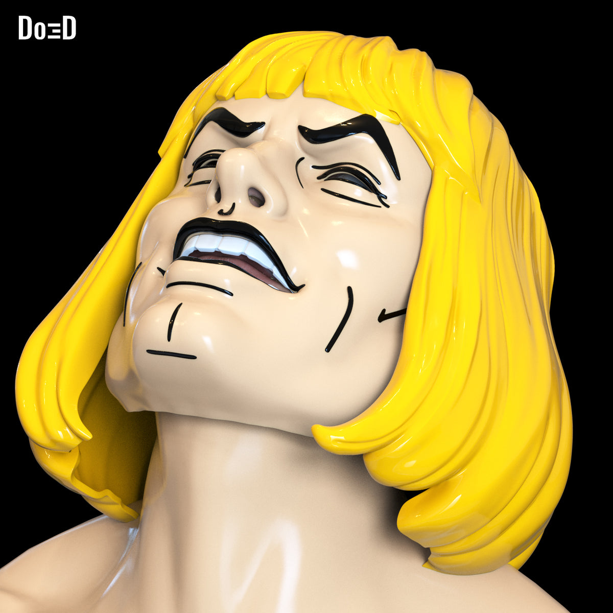 He-Man Meme Helmet Masters of the Universe MOTU 3D Printable Model STL File #HM4