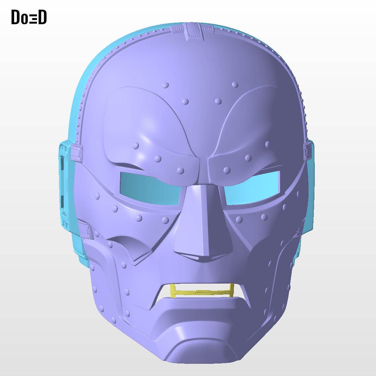 Doctor Doom 2 in 1 Helmet SDCC D23 Fantastic Four Mid Credit Mask 3D Model #DD21