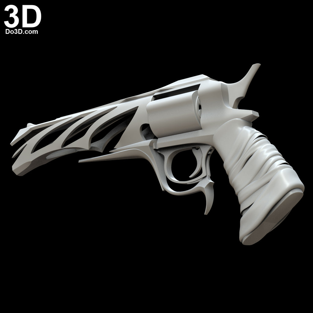 Malfeasance Pistol Exotic Gun Weapon Destiny 2 | 3D Printable Model STL