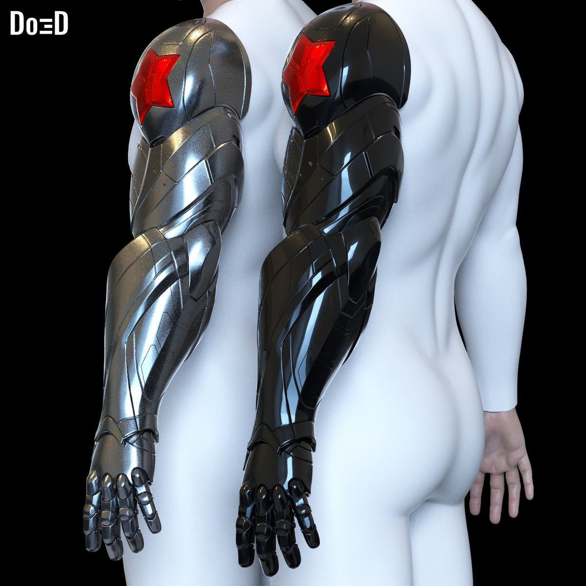 Winter Soldier Rivals Arm / Bucky's Prostatic Arm 3D Printable Model STL #WB87