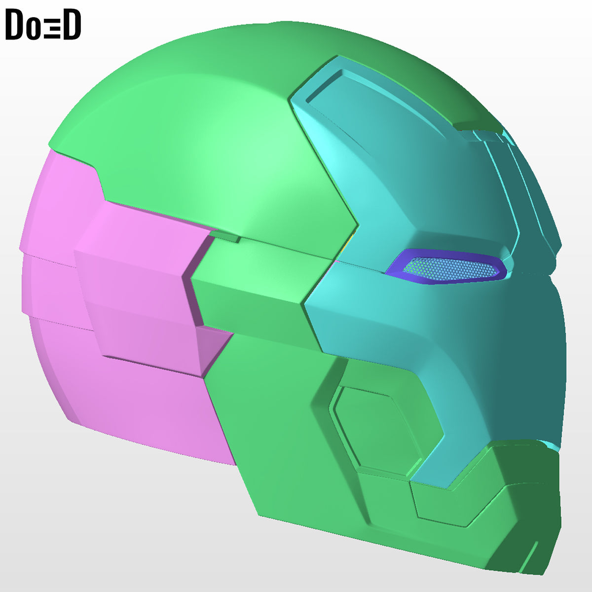 Iron Man Mark XLII / XLIII MK 42 / 43 Premium Helmet | 3D Model Project #5032