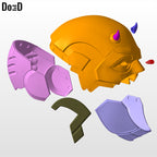 Daredevil SS Helmet | 3D Model Project #6556