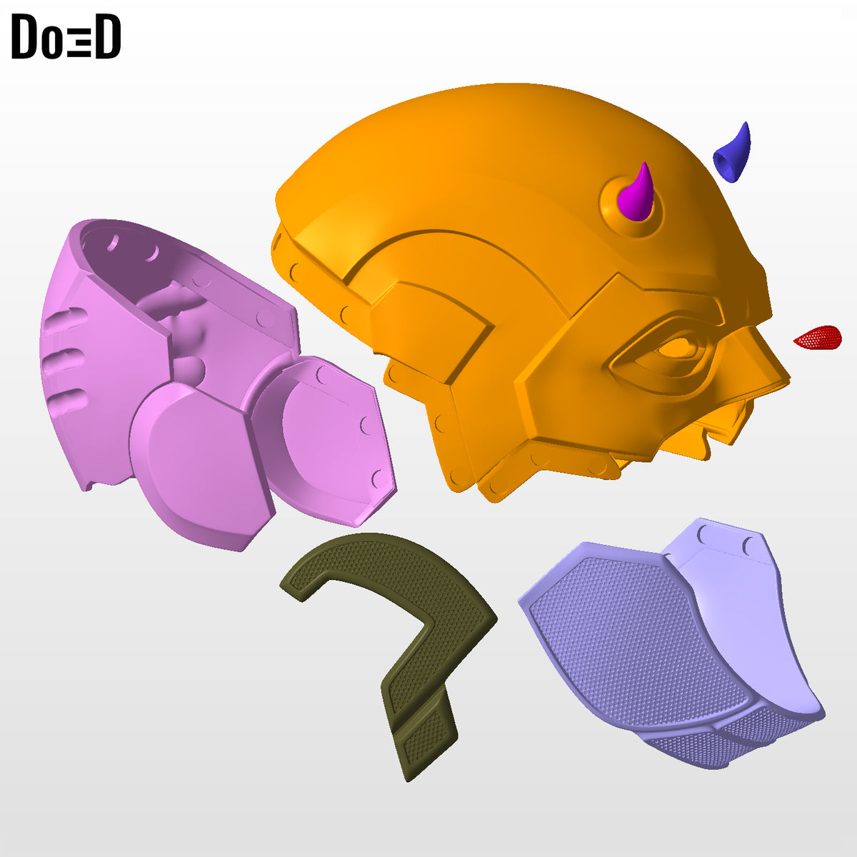 Daredevil SS Helmet | 3D Model Project #6556