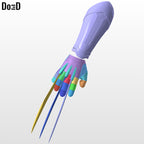Wolverine 2024 Gauntlet with Claws | 3D Printable Model #DW217